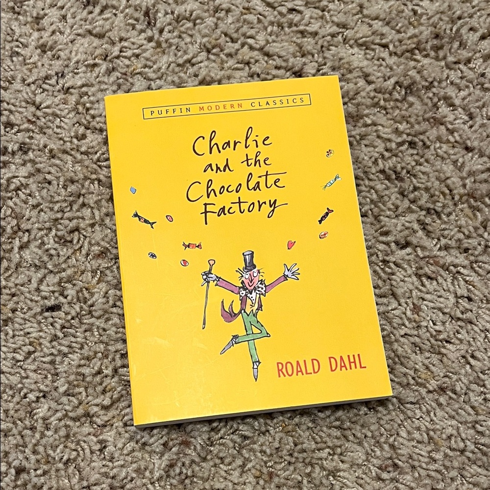 ROALD DAHL book Charlie and the chocolate factory
